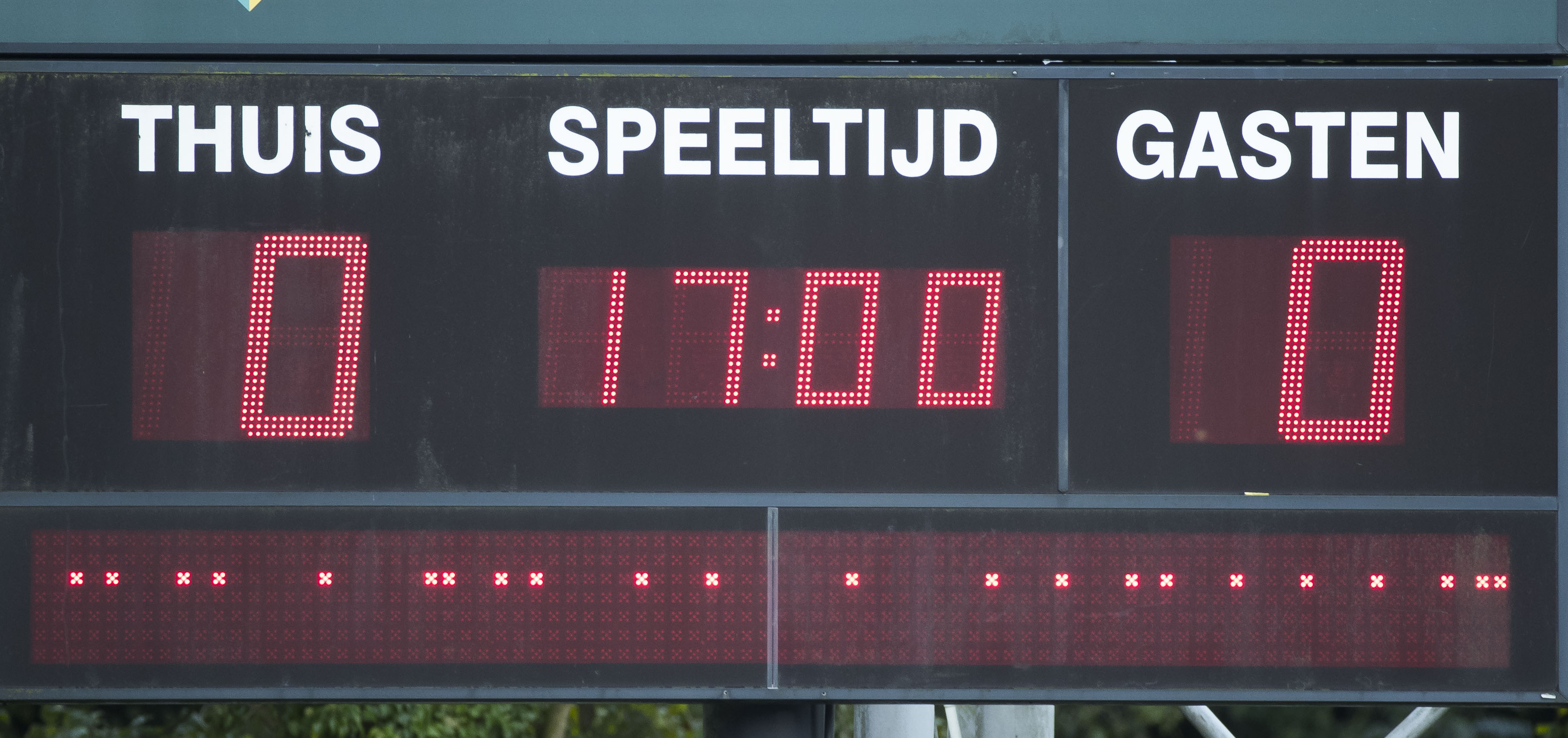 Nieuw scorebord